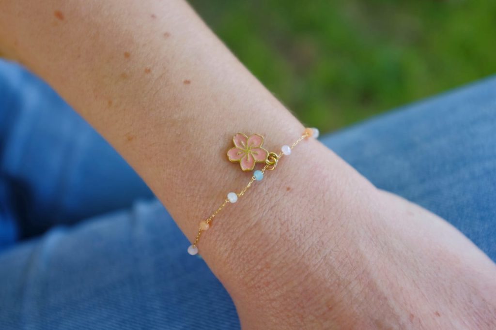 Sakura corail (bracelet)